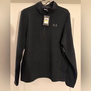 Under Armour Specialist Men’s M Quarter-Zip Sweater 100% Polyester Sleeve Pocket